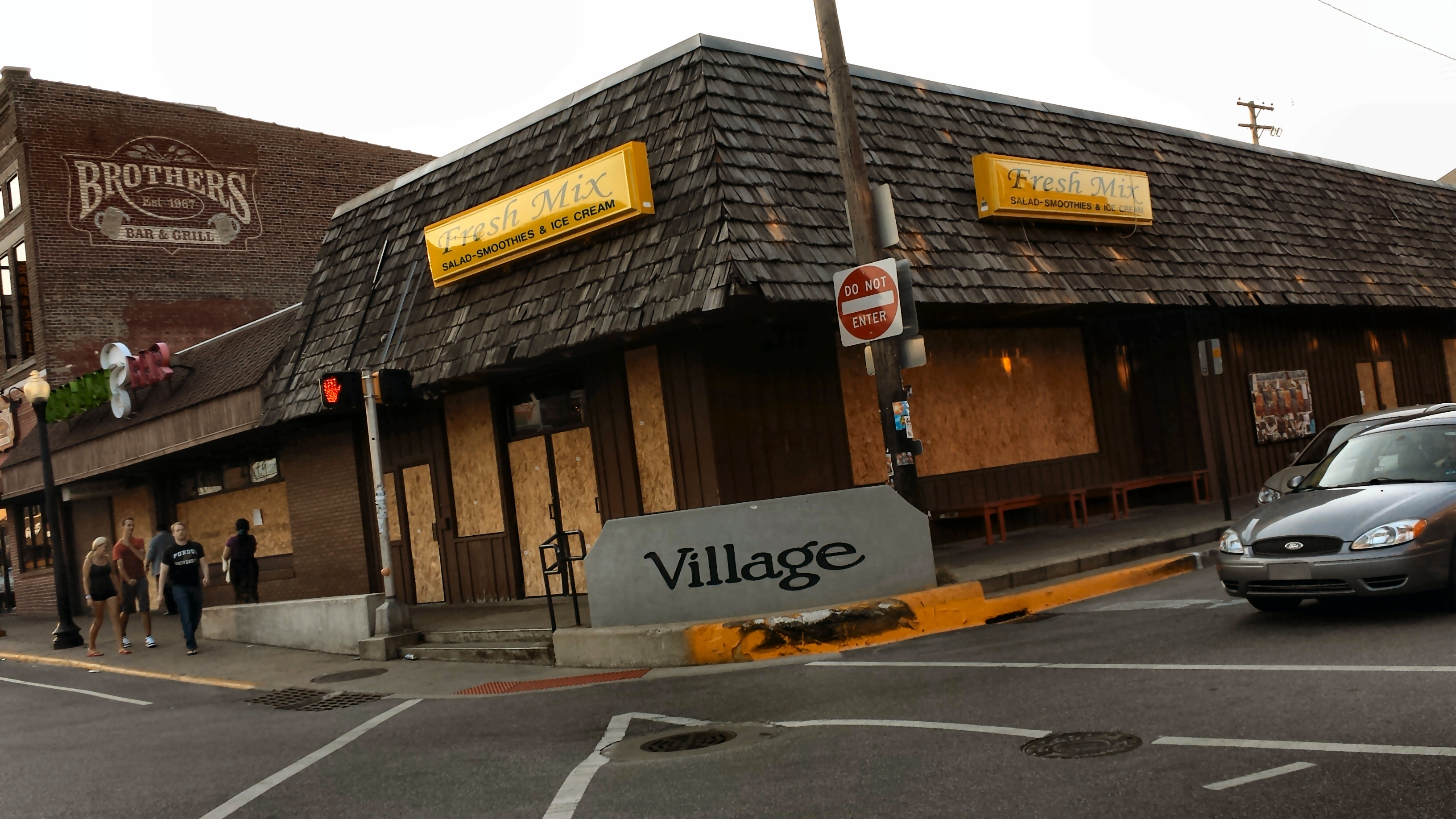 Plywood City in the Village of West Lafayette