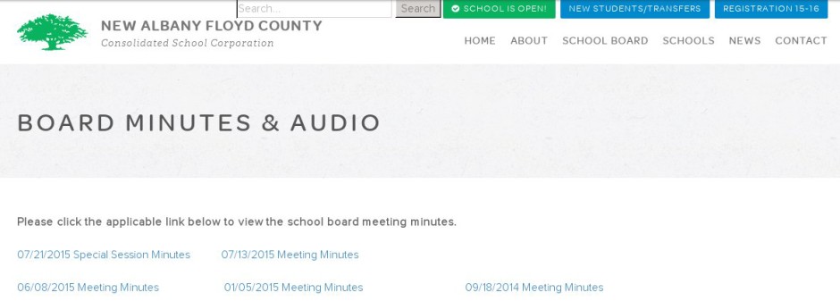 NAFCCSC-2015-08-22 Board Audio and Minutes